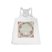 'Beauteaful' Floral Racerback Tank for Women - Perfect for Relaxing Days and Special Occasions
