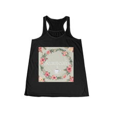 'Beauteaful' Floral Racerback Tank for Women - Perfect for Relaxing Days and Special Occasions