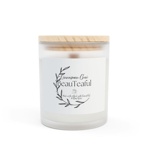 Frosted Glass Candle 