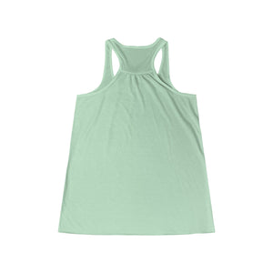 'Beauteaful' Floral Racerback Tank for Women - Perfect for Relaxing Days and Special Occasions