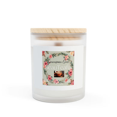 Aromatherapy Candle - Cinnamon Chai Scented - Beautéaful Collection - 11oz. Non Toxic. Made in the USA
