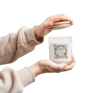 Lavender Floral Candle - BeauTeaful 11oz toxin-free Candle for Relaxation & Gifts