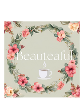 Tea Towel "BeauTEAful"-Large 100% cotton