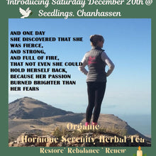 Hormone Serenity Herbal Tea- Organic! EXCLUSIVE. Revive, restore and de-stress